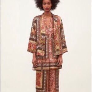 Zara Kimono Style Blouse